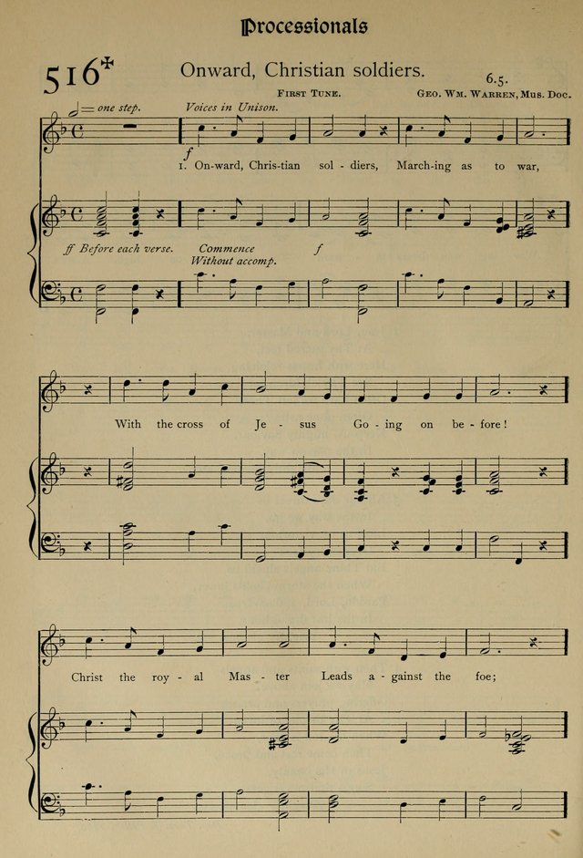 The Hymnal, Revised and Enlarged, as adopted by the General Convention of the Protestant Episcopal Church in the United States of America in the year of our Lord 1892 page 601