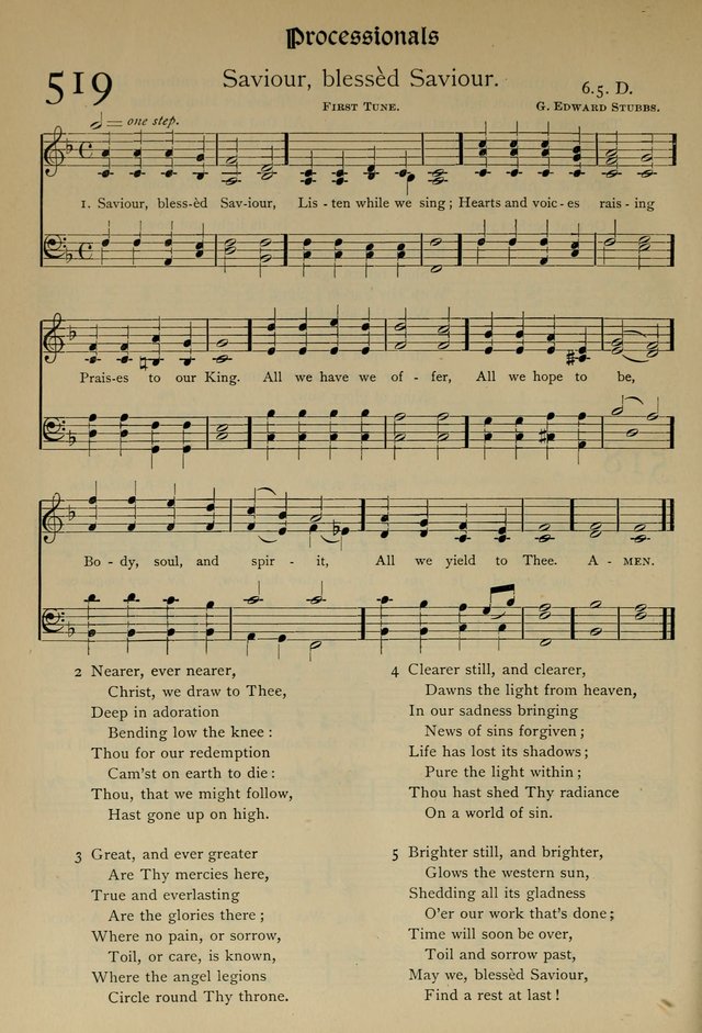 The Hymnal, Revised and Enlarged, as adopted by the General Convention of the Protestant Episcopal Church in the United States of America in the year of our Lord 1892 page 613