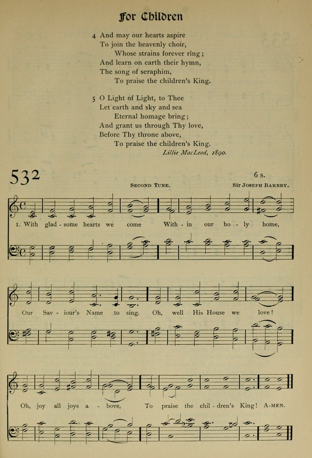 The Hymnal, Revised and Enlarged, as adopted by the General Convention of the Protestant Episcopal Church in the United States of America in the year of our Lord 1892 page 636