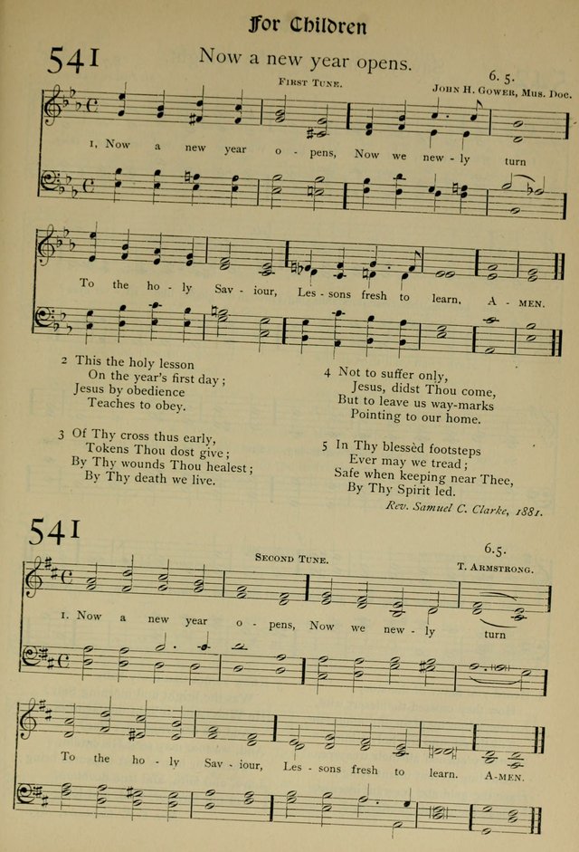 The Hymnal, Revised and Enlarged, as adopted by the General Convention of the Protestant Episcopal Church in the United States of America in the year of our Lord 1892 page 644