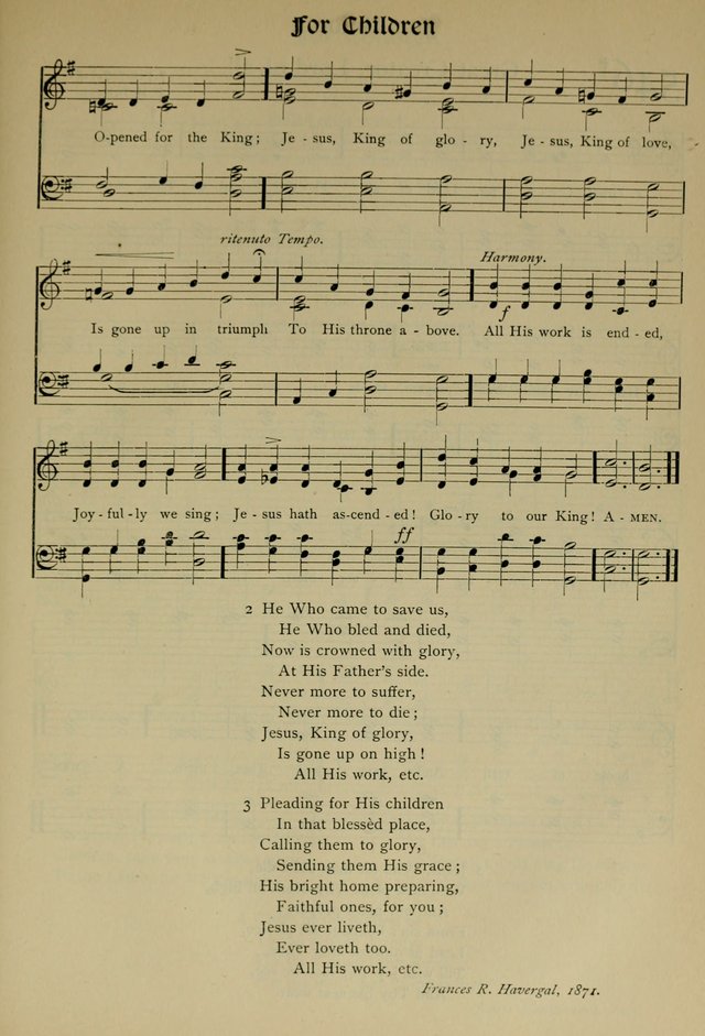 The Hymnal, Revised and Enlarged, as adopted by the General Convention of the Protestant Episcopal Church in the United States of America in the year of our Lord 1892 page 648