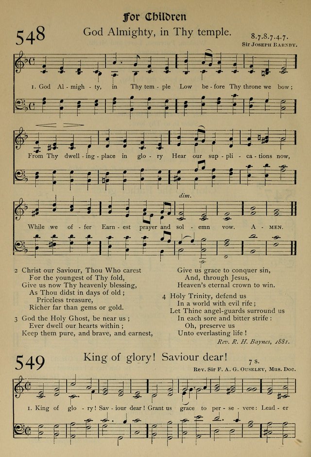 The Hymnal, Revised and Enlarged, as adopted by the General Convention of the Protestant Episcopal Church in the United States of America in the year of our Lord 1892 page 651