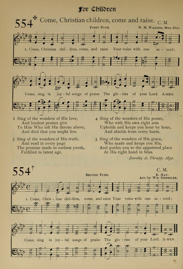 The Hymnal, Revised and Enlarged, as adopted by the General Convention of the Protestant Episcopal Church in the United States of America in the year of our Lord 1892 page 657