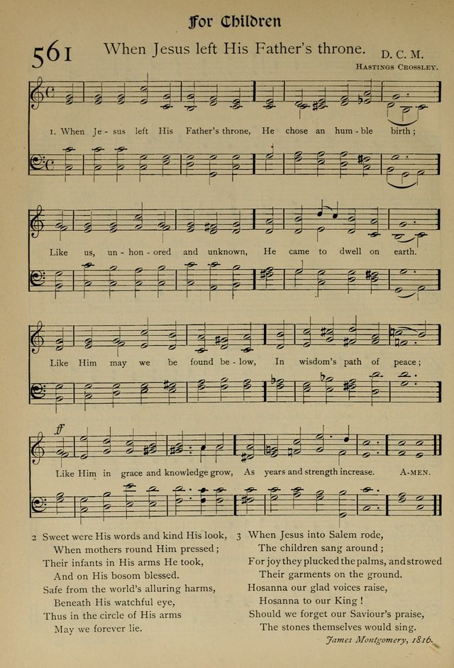 The Hymnal, Revised and Enlarged, as adopted by the General Convention of the Protestant Episcopal Church in the United States of America in the year of our Lord 1892 page 665
