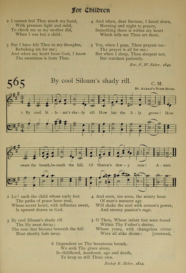 The Hymnal, Revised and Enlarged, as adopted by the General Convention of the Protestant Episcopal Church in the United States of America in the year of our Lord 1892 page 668