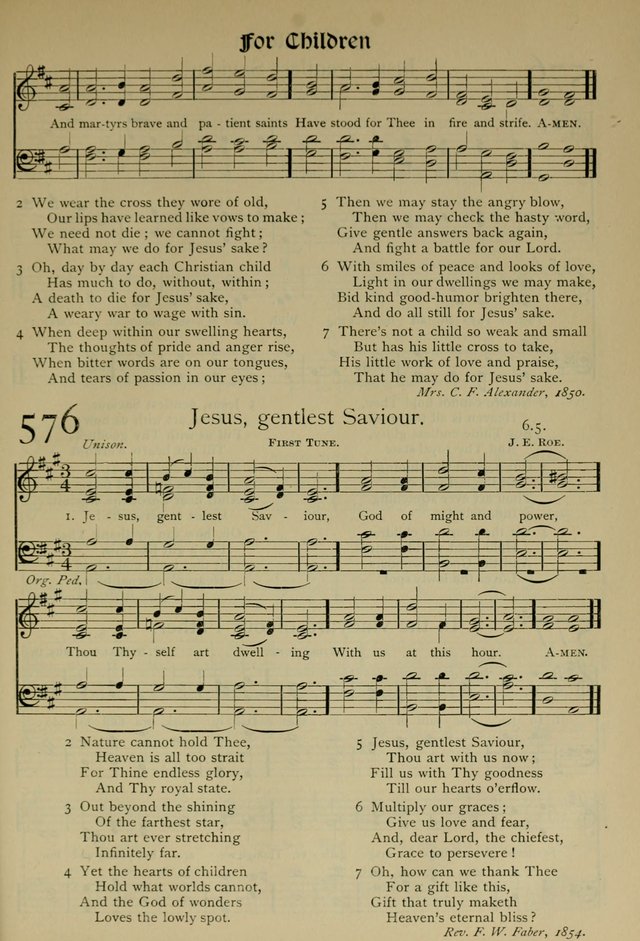 The Hymnal, Revised and Enlarged, as adopted by the General Convention of the Protestant Episcopal Church in the United States of America in the year of our Lord 1892 page 678