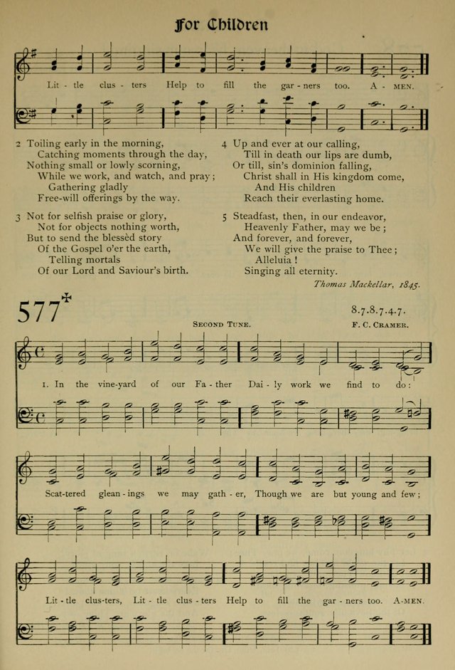The Hymnal, Revised and Enlarged, as adopted by the General Convention of the Protestant Episcopal Church in the United States of America in the year of our Lord 1892 page 680