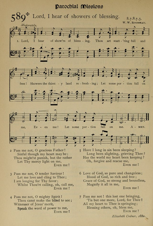 The Hymnal, Revised and Enlarged, as adopted by the General Convention of the Protestant Episcopal Church in the United States of America in the year of our Lord 1892 page 693