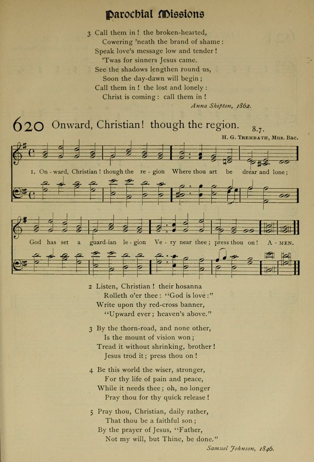 The Hymnal, Revised and Enlarged, as adopted by the General Convention of the Protestant Episcopal Church in the United States of America in the year of our Lord 1892 page 724