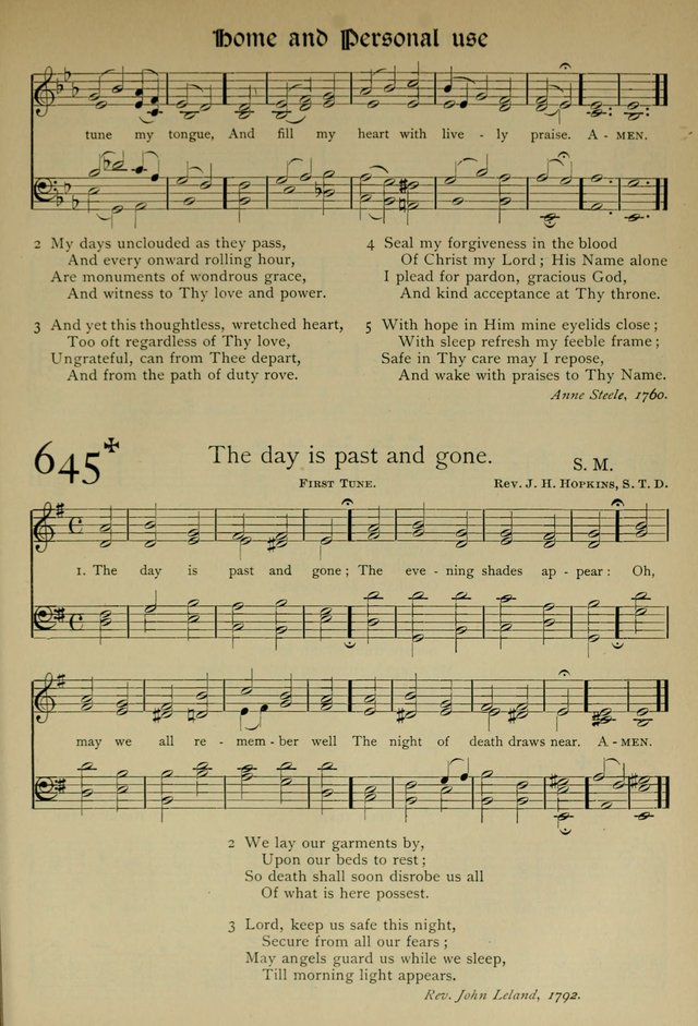The Hymnal, Revised and Enlarged, as adopted by the General Convention of the Protestant Episcopal Church in the United States of America in the year of our Lord 1892 page 752