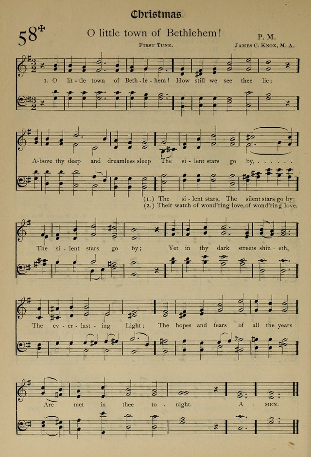 The Hymnal, Revised and Enlarged, as adopted by the General Convention of the Protestant Episcopal Church in the United States of America in the year of our Lord 1892 page 85