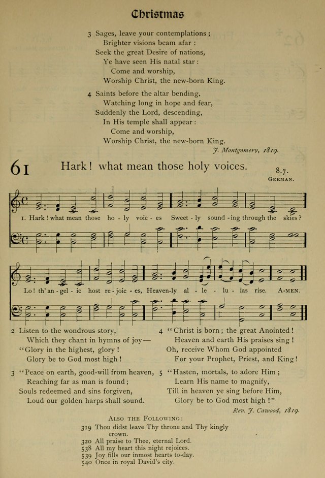 The Hymnal, Revised and Enlarged, as adopted by the General Convention of the Protestant Episcopal Church in the United States of America in the year of our Lord 1892 page 90