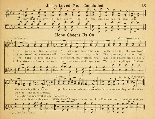 Heart Songs : For Sunday Schools page 11