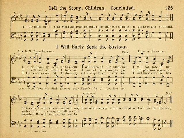 Heart Songs : For Sunday Schools page 123