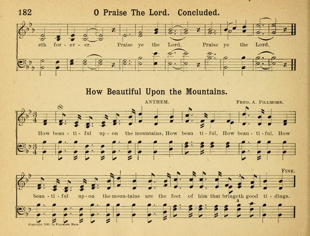 Heart Songs : For Sunday Schools page 180
