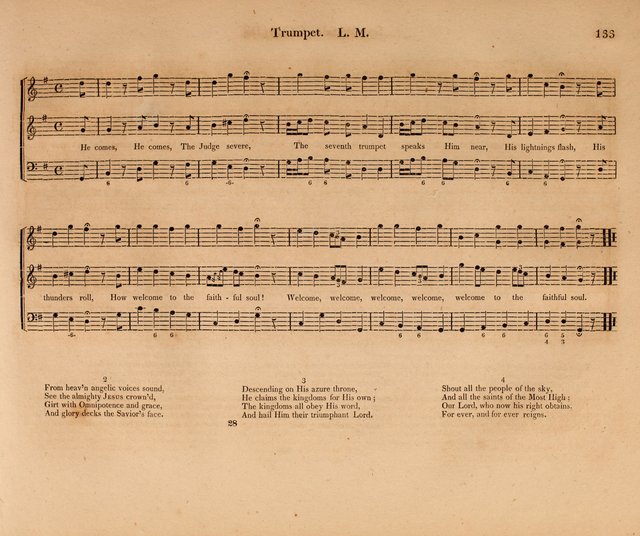 Harmonia Sacra: a Compilation of Psalm and Hymn Tunes [from the most celebrated European masters] page 133