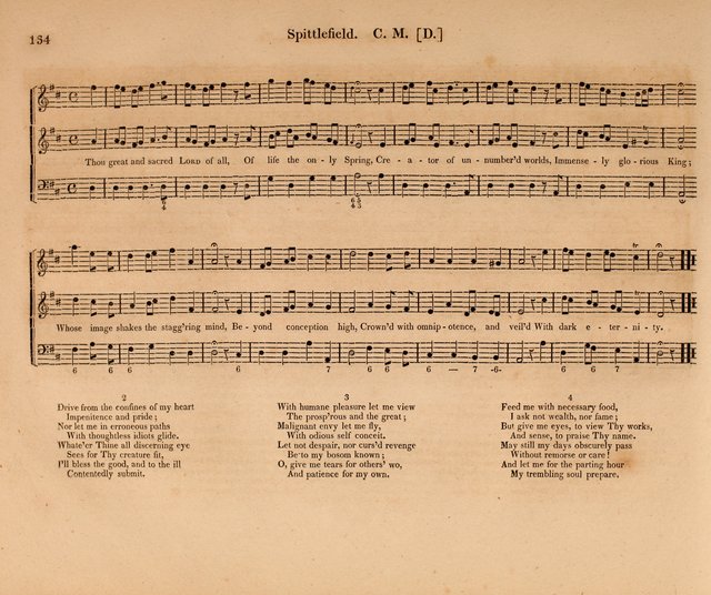Harmonia Sacra: a Compilation of Psalm and Hymn Tunes [from the most celebrated European masters] page 134