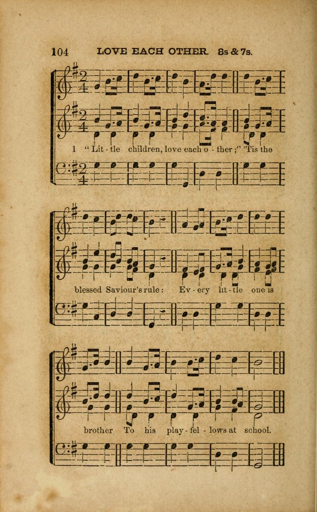 Home Song Book, prepared for the use of the Children of the Home for the Friendless page 92