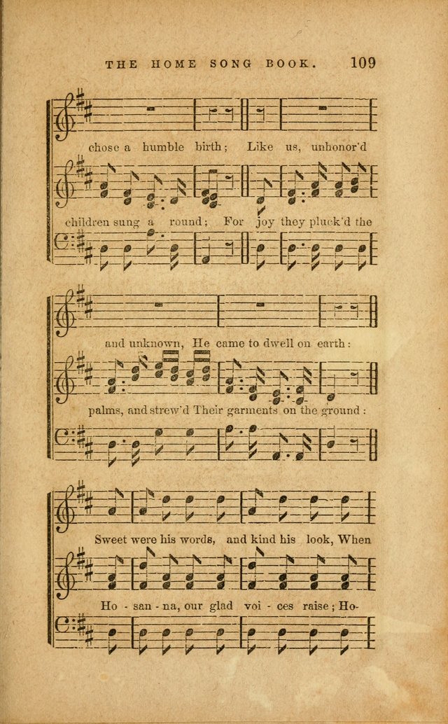 Home Song Book, prepared for the use of the Children of the Home for the Friendless page 97