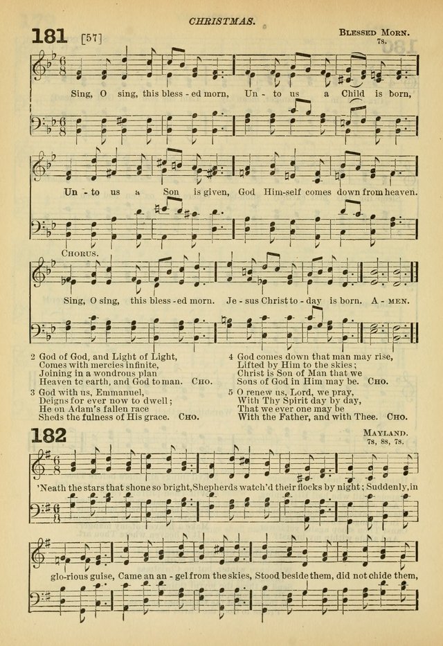 A Hymnal and Service Book for Sunday Schools, Day Schools, Guilds, Brotherhoods, etc. page 125
