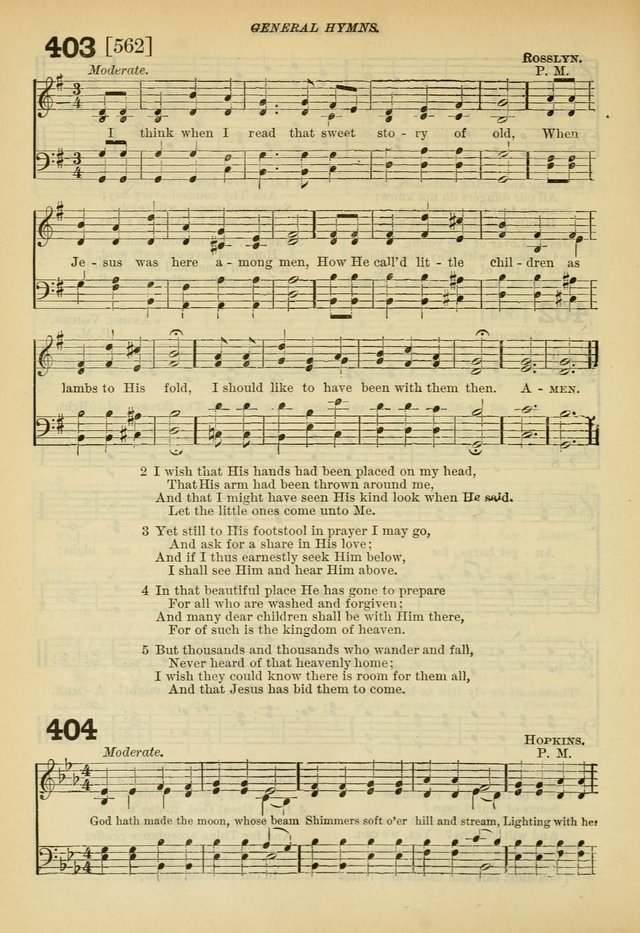 A Hymnal and Service Book for Sunday Schools, Day Schools, Guilds, Brotherhoods, etc. page 285