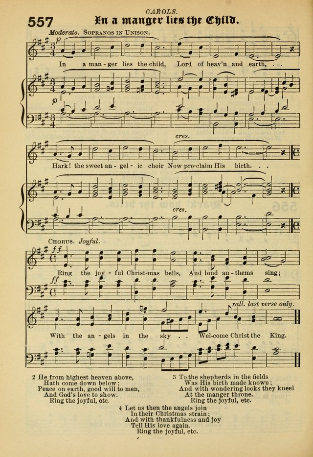 A Hymnal and Service Book for Sunday Schools, Day Schools, Guilds, Brotherhoods, etc. page 419