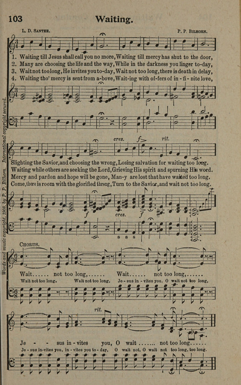 Hymns of the Second Coming of Our Lord Jesus Christ page 103