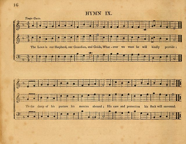 Hymns, Suitable for the Devotion of  Families and Churches: selected from various authors page 16