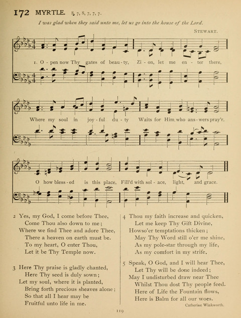 High School Hymnal: a collection of Psalms and Hymns for the use of High Schools and Seminaries page 111