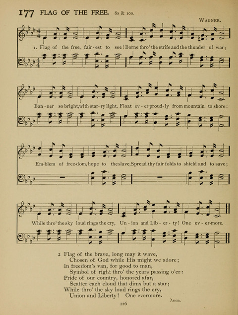 High School Hymnal: a collection of Psalms and Hymns for the use of High Schools and Seminaries page 118