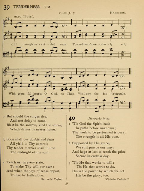 High School Hymnal: a collection of Psalms and Hymns for the use of High Schools and Seminaries page 23