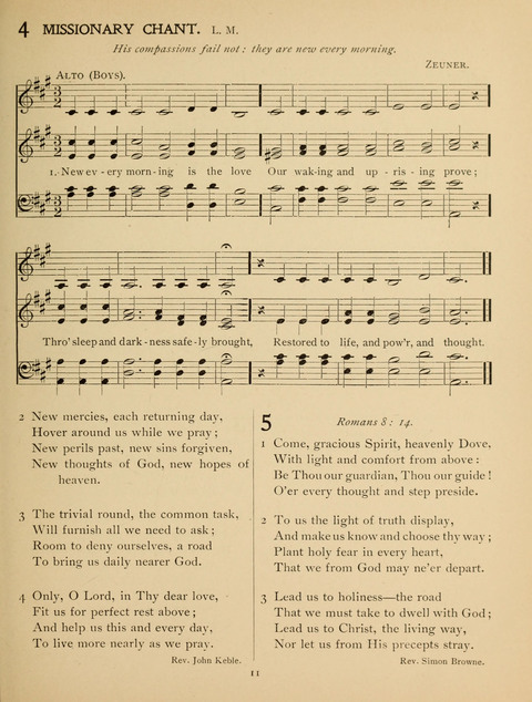 High School Hymnal: a collection of Psalms and Hymns for the use of High Schools and Seminaries page 3