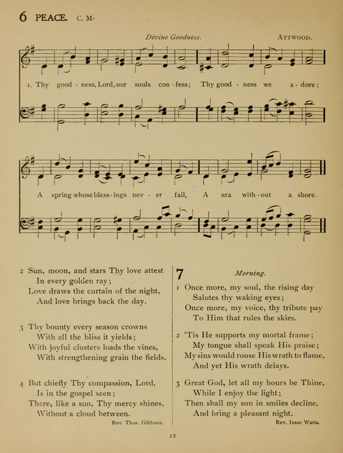 High School Hymnal: a collection of Psalms and Hymns for the use of High Schools and Seminaries page 4