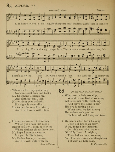 High School Hymnal: a collection of Psalms and Hymns for the use of High Schools and Seminaries page 48