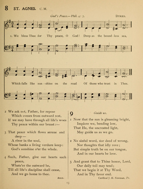 High School Hymnal: a collection of Psalms and Hymns for the use of High Schools and Seminaries page 5