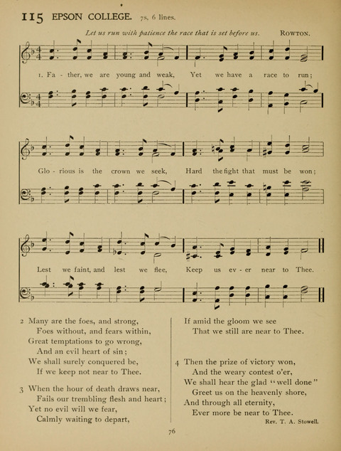 High School Hymnal: a collection of Psalms and Hymns for the use of High Schools and Seminaries page 68