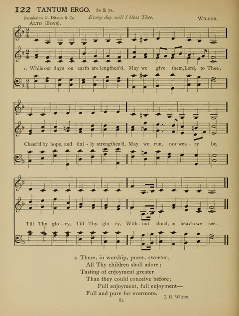 High School Hymnal: a collection of Psalms and Hymns for the use of High Schools and Seminaries page 74