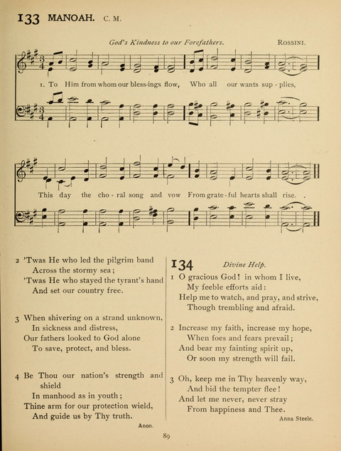 High School Hymnal: a collection of Psalms and Hymns for the use of High Schools and Seminaries page 81
