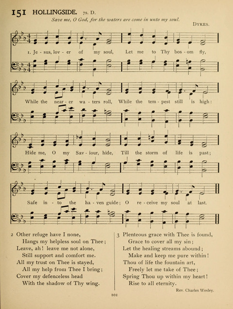 High School Hymnal: a collection of Psalms and Hymns for the use of High Schools and Seminaries page 93