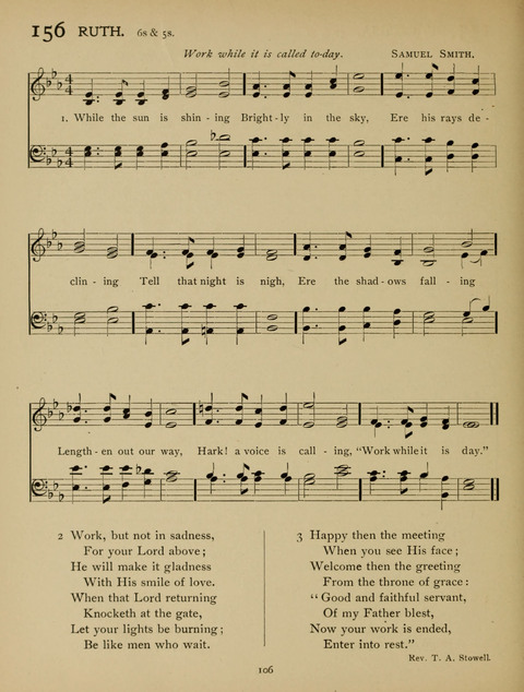High School Hymnal: a collection of Psalms and Hymns for the use of High Schools and Seminaries page 98