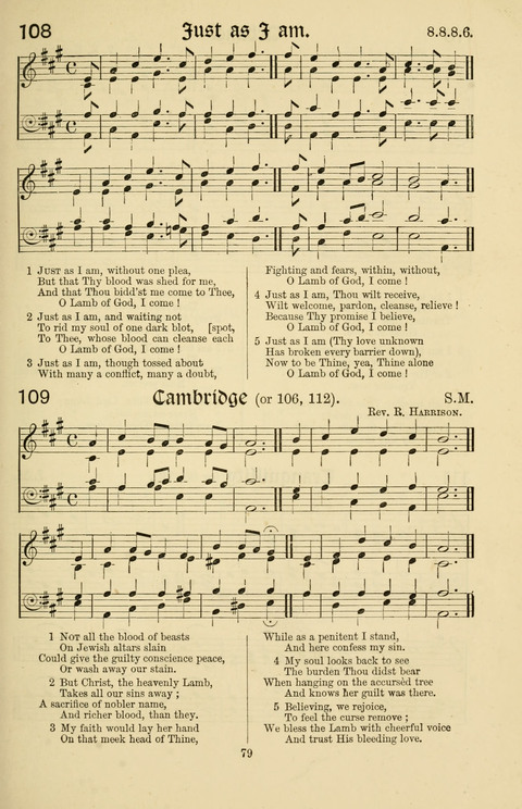 Hymns and Songs: for Mission Services and Conventions, with tunes (Enlarged ed.) page 79