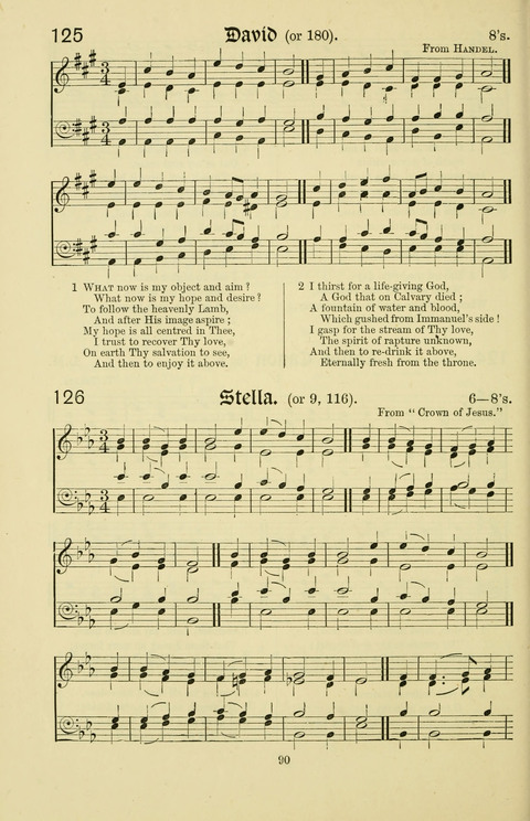Hymns and Songs: for Mission Services and Conventions, with tunes (Enlarged ed.) page 90