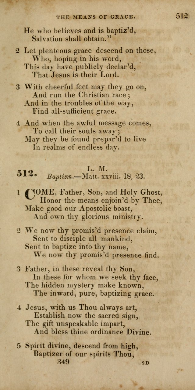 Hymns, Selected and Original, for Public and Private Worship page 351