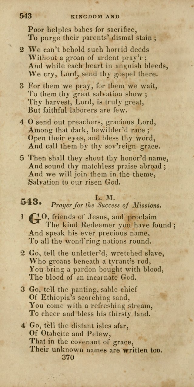 Hymns, Selected and Original, for Public and Private Worship page 374