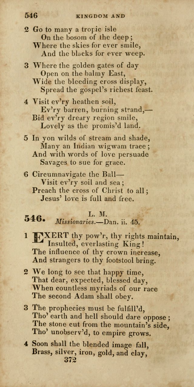 Hymns, Selected and Original, for Public and Private Worship page 376