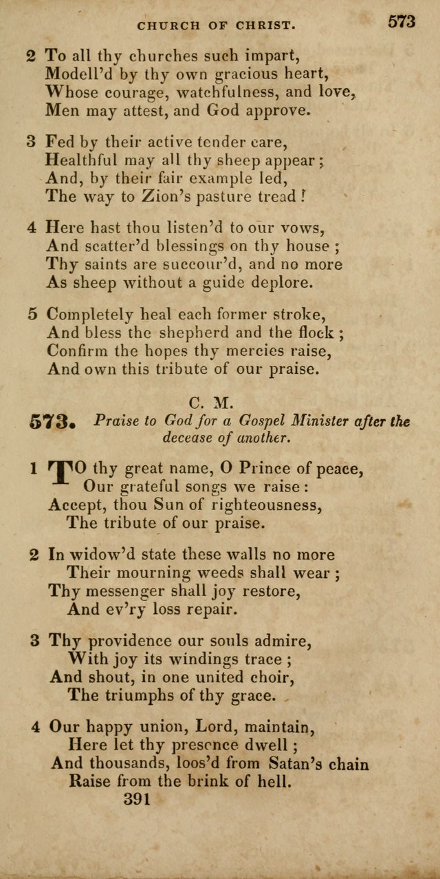 Hymns, Selected and Original, for Public and Private Worship page 395