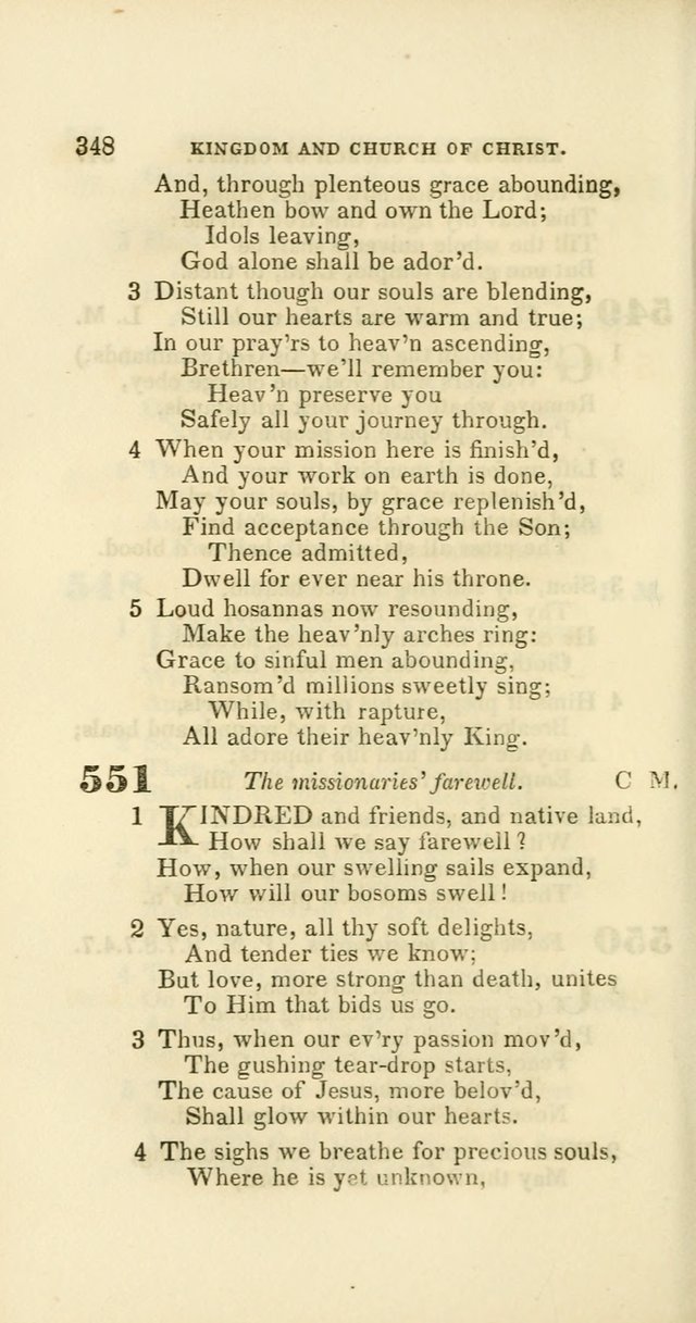 Hymns: selected and original, for public and private worship (60th ed., 1st rev. ed.) page 348