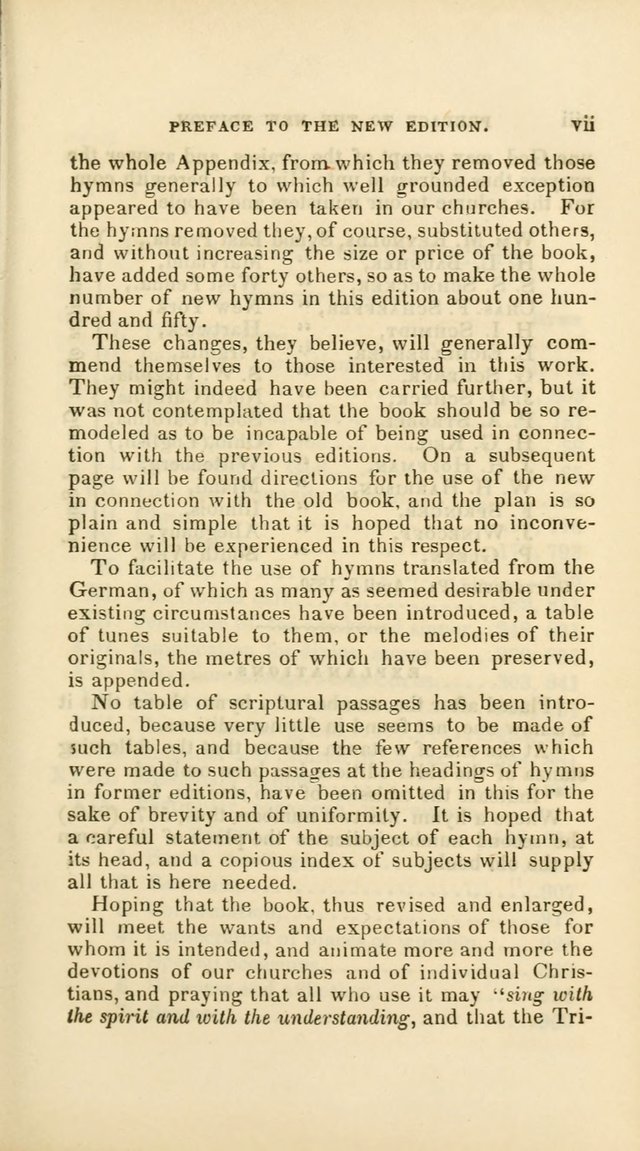Hymns: selected and original, for public and private worship (60th ed., 1st rev. ed.) page xiii