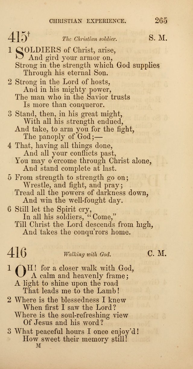 Hymns: selected and original, for public and  private worship (4th ed. 3rd rev. ed.) page 283