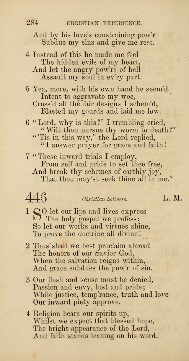Hymns: selected and original, for public and  private worship (4th ed. 3rd rev. ed.) page 302